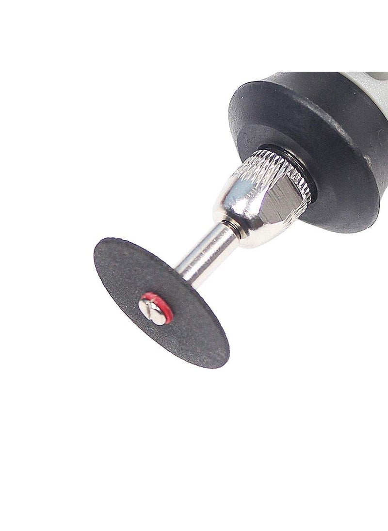 DIY Crafts DIY Crafts CTDIYHI43391 Abrasive Resin Cutting Disc Kit for Dremel Rotary Hobby Tool Bit Dremel Accessories Plus 2 Mandrel  - Image 4