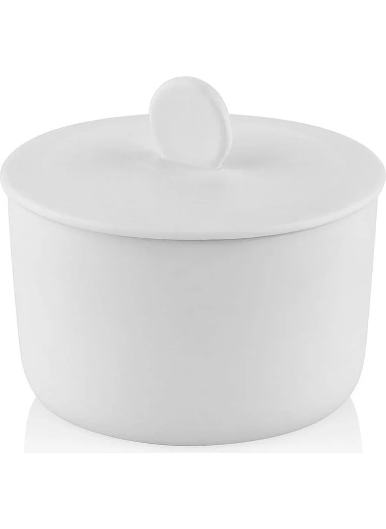 THE MIA Cotta Limoges Sugar Bowl and Jam Bowl White 9 cm