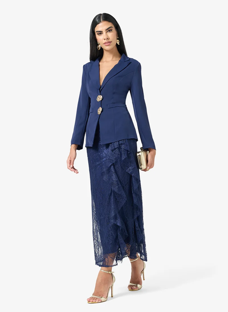 Khizana  Blazer Top & Skirt Set for Women | Best Price UAE
