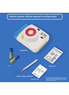 Generic Camera Po Disposable Imaging Photographic Paper Students Cheap Camera Portable Retro School Use-Body Color:Color-package 1  - Image 1