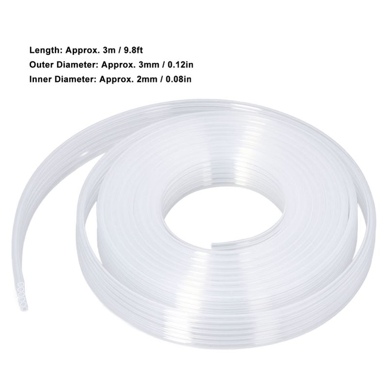 Transparent HTPE Resin Flexible Anti Aging 6 Lines Printer Ink Pipe Replacement - Image 3