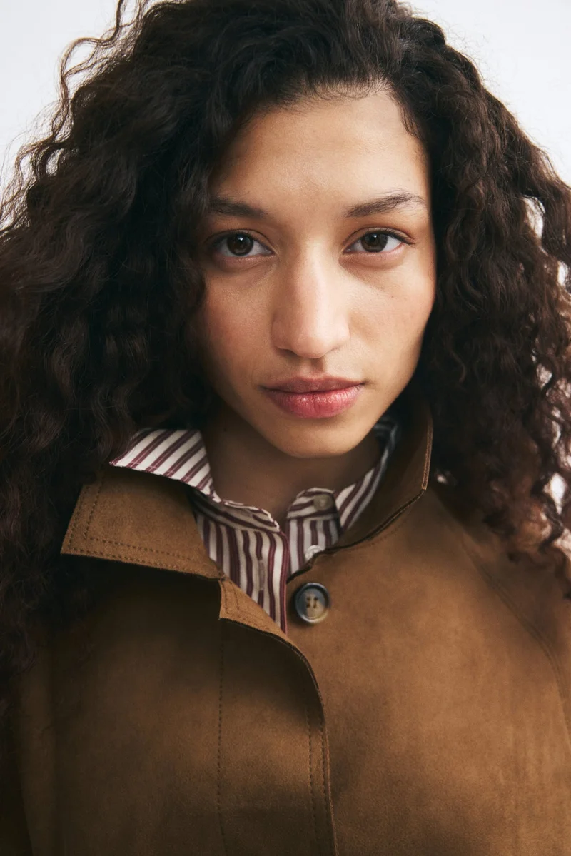 H&M  Short tie-belt coat for Women | Best Price UAE
