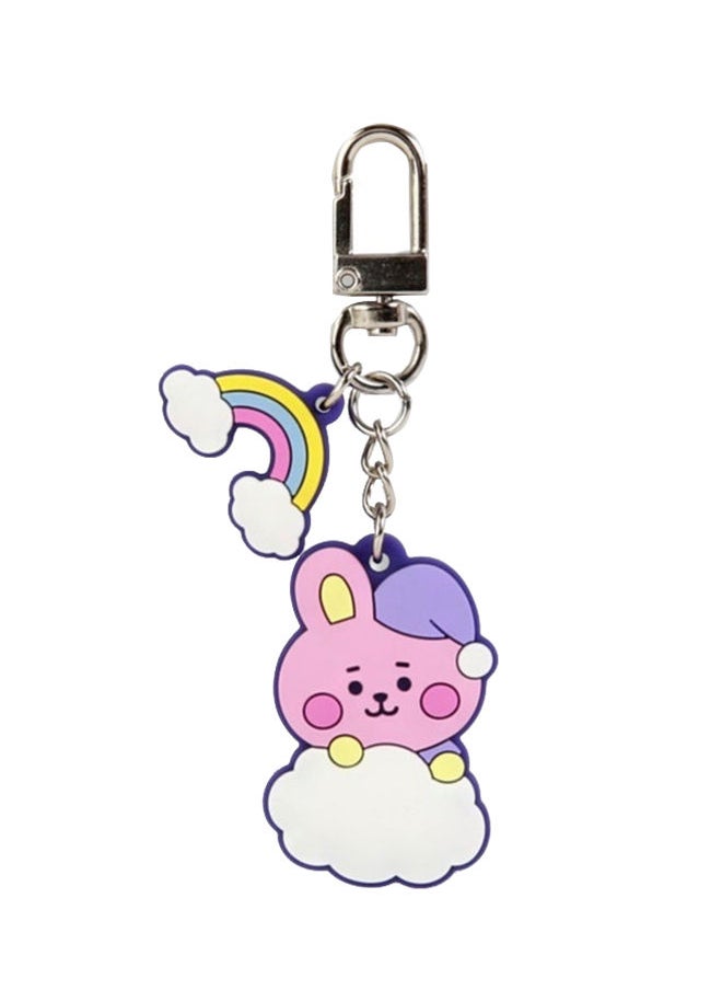 BT21 Dream of Baby Cooky Silicone Keychain  - Image 1