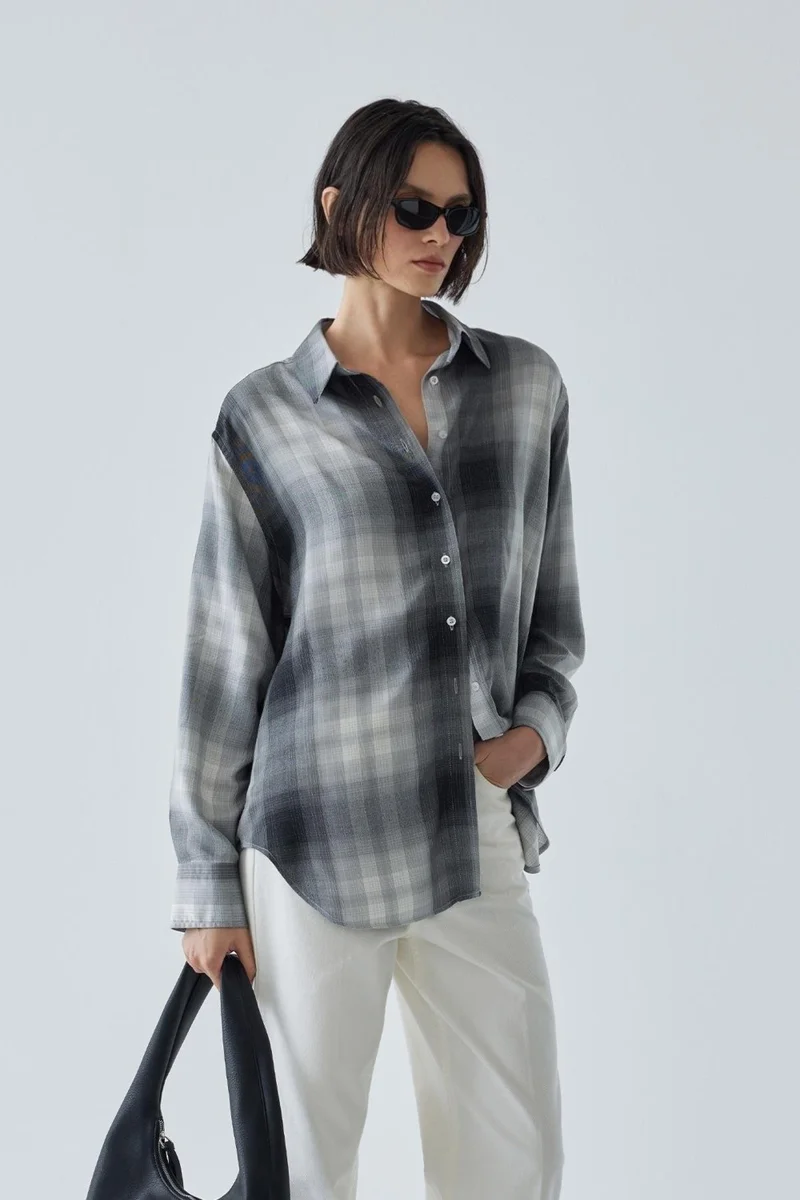 سود كوليكشن Smoke Daddie Plaid Shirt