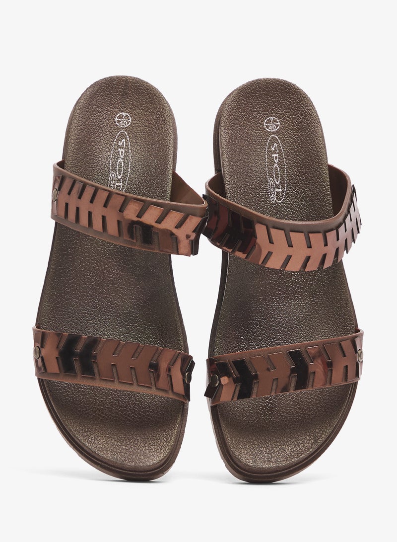 سبوت أون صندل مسطح كاجوال - Image 4