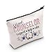 LEVLO School Counselor Cosmetic Make Up Bag Counselor Appreciation Gift School Counselor Support Help Care Makeup - Image 2