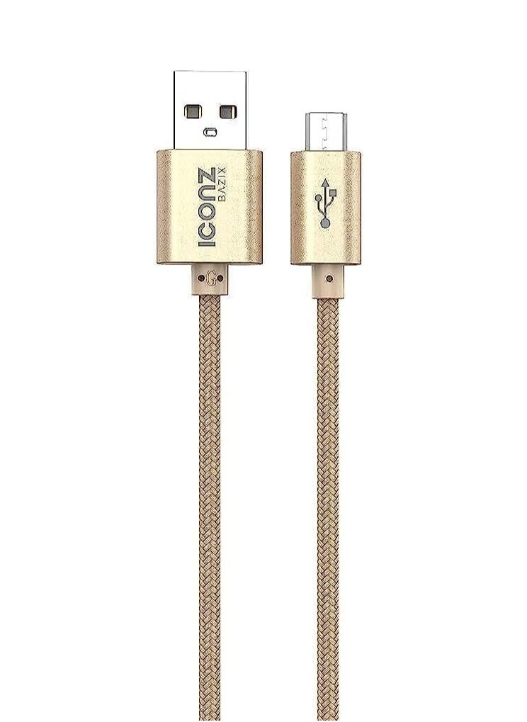 ICONZ Braided Aluminum Micro USB Cable GOLD 1M - pzsku/Z342ABFA44F86C4617040Z/45/_/1700146918/7d51743b-7728-4190-bb08-42a2aaf8db6d