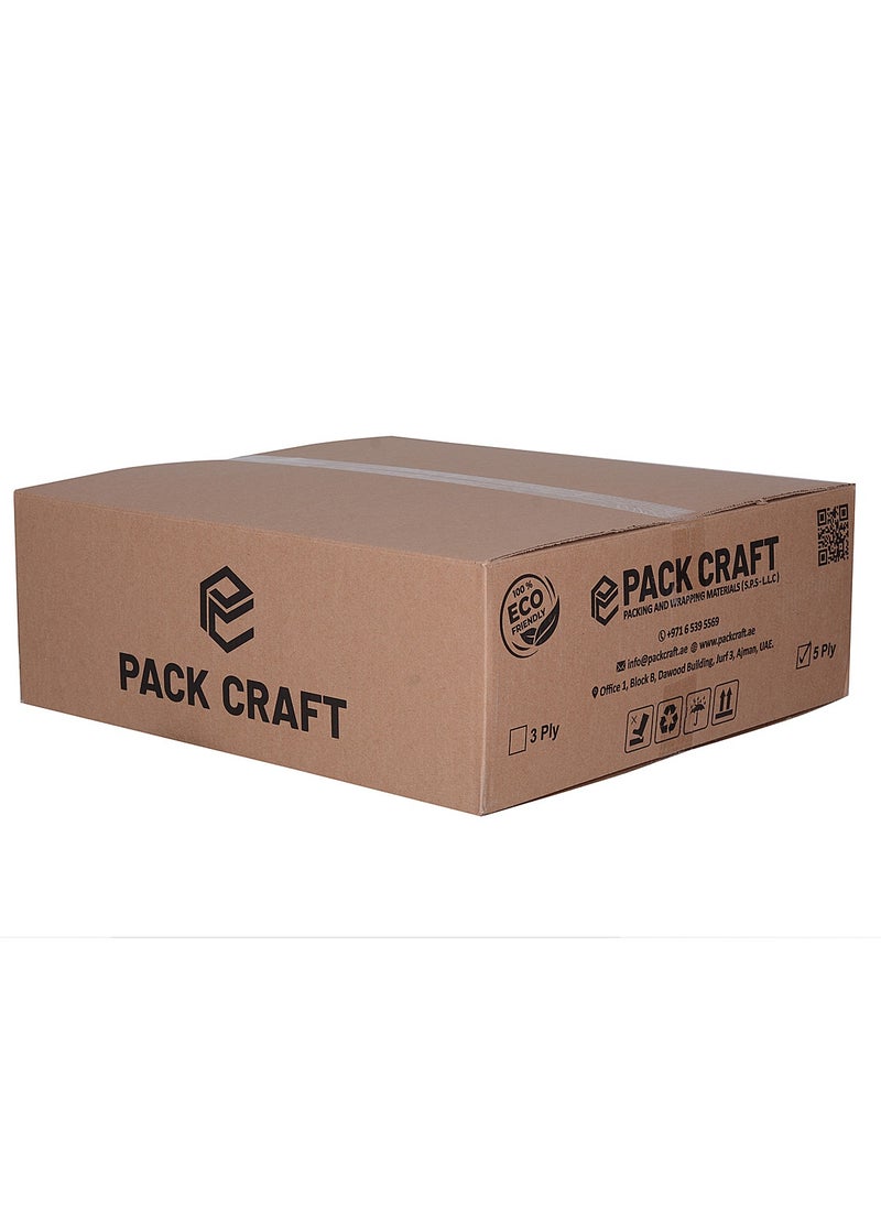 PACK CRAFT - Cut Paper Shred Filler Shredded Carton Wrap Paper For Gift Box, Gift Basket Bag Filler Grass Cushion Stuffing For Gifts, Grocery, & Perfumes Holiday Packaging Wrapping Carton Mesh Packing Supplier Paper Filler Honeycomb Cardboard Sheets Filler 3 Ply (1 Box = 50 Cm X 20 Meters (Sheet Length Variable 1.8 to 2 Meters, Total Sheets 10 To 11 Pcs) Honeycomb Carton Sheets Honeycomb Wrap - Image 1