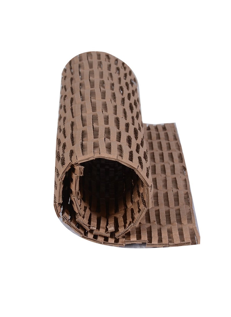PACK CRAFT - Cut Paper Shred Filler Shredded Carton Wrap Paper For Gift Box, Gift Basket Bag Filler Grass Cushion Stuffing For Gifts, Grocery, & Perfumes Holiday Packaging Wrapping Carton Mesh Packing Supplier Paper Filler Honeycomb Cardboard Sheets Filler 3 Ply (1 Box = 50 Cm X 20 Meters (Sheet Length Variable 1.8 to 2 Meters, Total Sheets 10 To 11 Pcs) Honeycomb Carton Sheets Honeycomb Wrap - Image 1