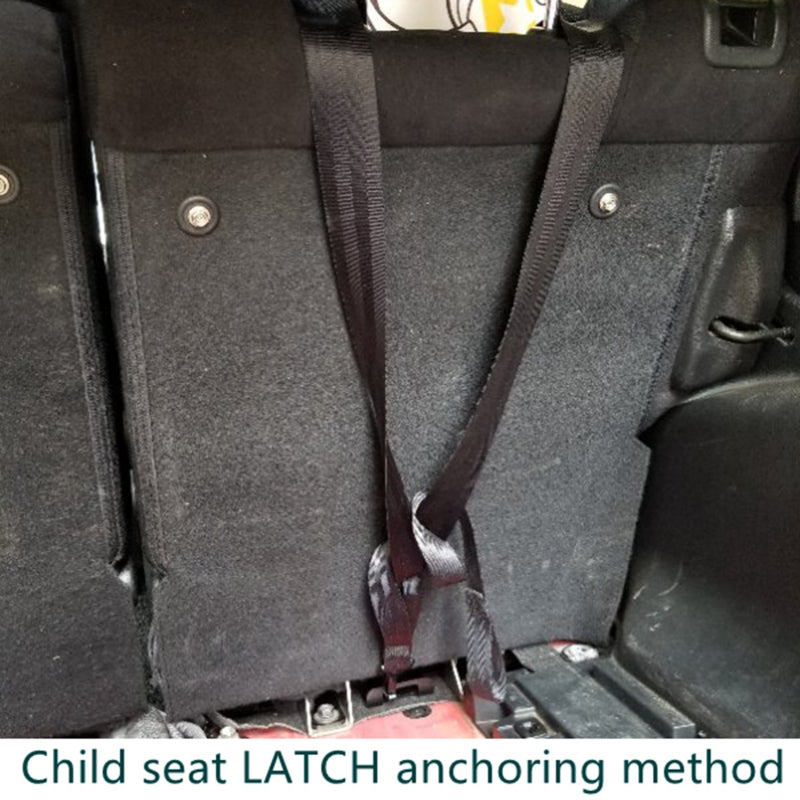 Car Child Safety Seat Belt Bracket Mount Base - Premium Steel Construction, No-drill Quick Installation, Enhanced Child Safety - Replacement for FIT GK5 2013-Now Right Side Co-pilot Rear Seat - Image 2