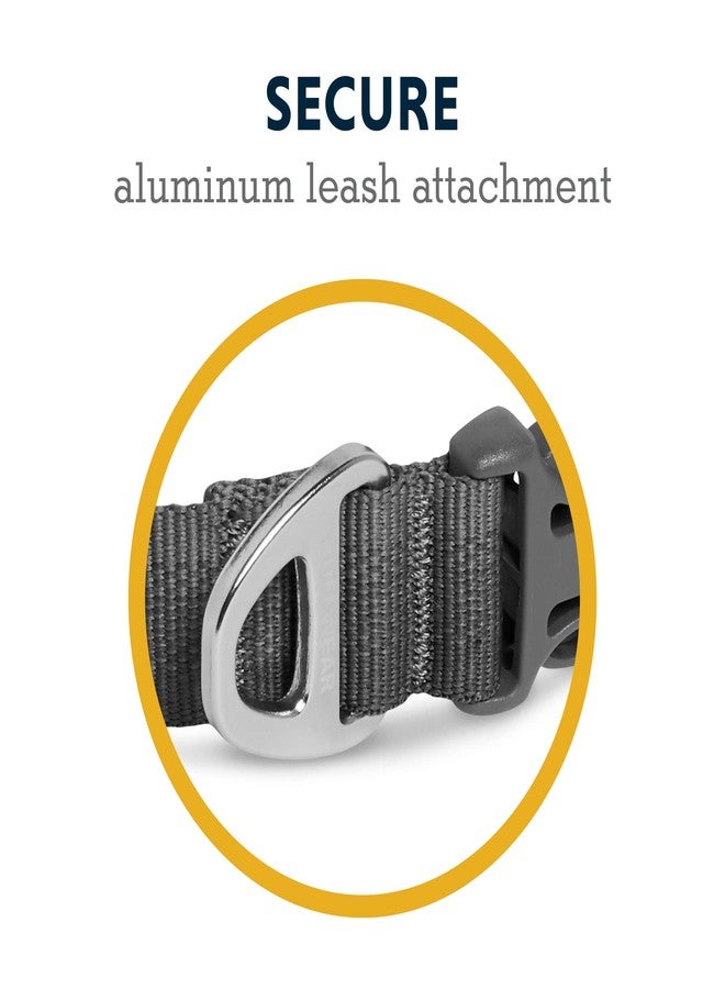 Ruffwear, Front Range Dog Collar, Adjustable Tubelok Webbing, Lightweight, Side Release Buckle, Aluminum V-Ring, Durable for Everyday Use, Twilight Grey, 14"-20" - Image 5