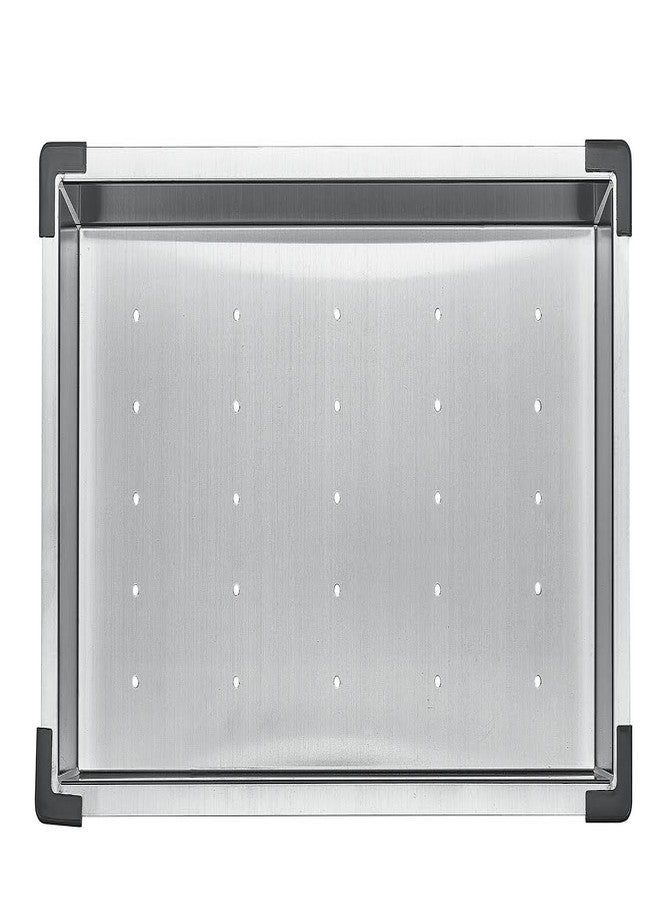 Starstar 17.5" Stainless Steel Colander For Kitchen Sink - Image 2