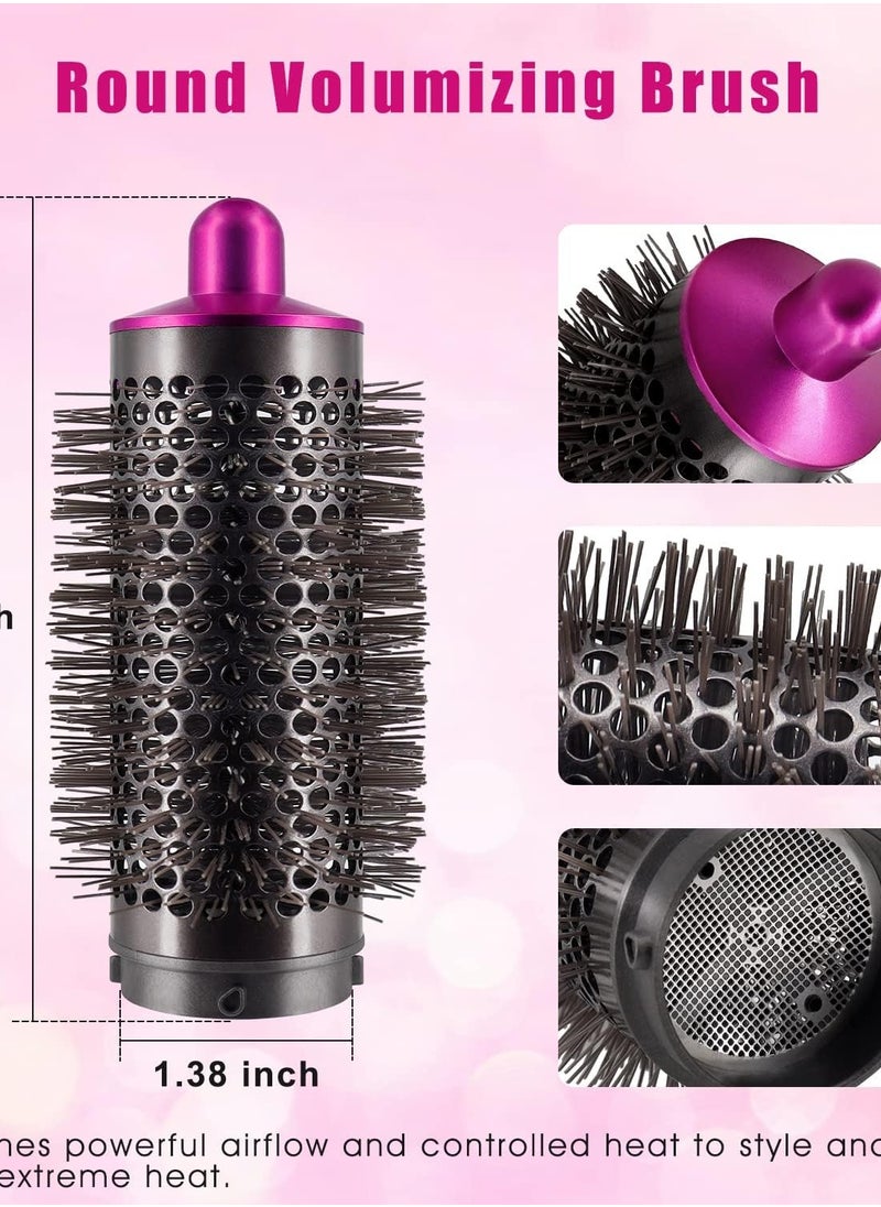 Odashen - Round Volumizing Brush for Dyson Airwrap Hair Styler Limp Flat Hair Volumizer Attachment Tool, Part No. 969489-01 970750-01 - Image 1