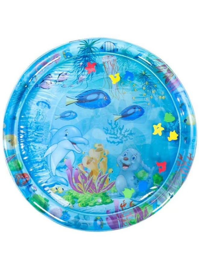 حصيرة ماء مستديرة قابلة للنفخ - Image 1