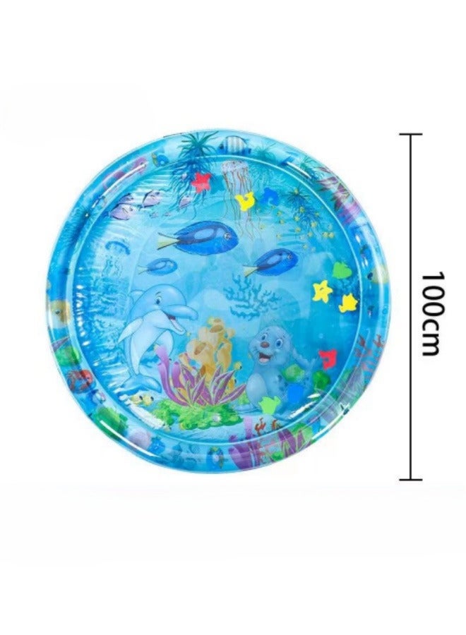 حصيرة ماء مستديرة قابلة للنفخ - Image 3