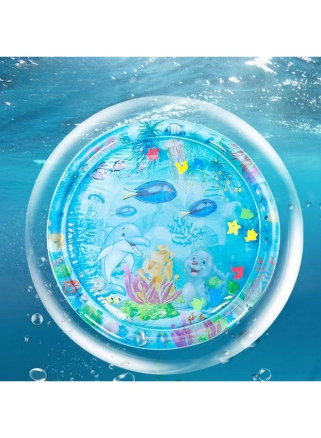 حصيرة ماء مستديرة قابلة للنفخ - Image 5