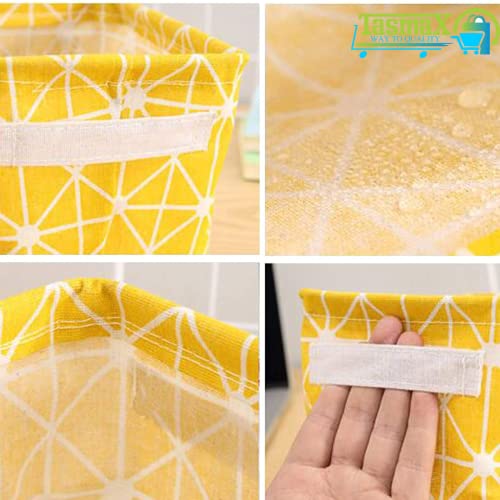TASMAX Foldable Multipurpose Baskets - Clothes Storage Organizer Box Pack of 4 - Image 5