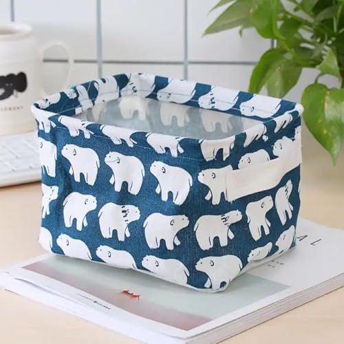 TASMAX Foldable Multipurpose Baskets - Clothes Storage Organizer Box Pack of 4 - Image 4