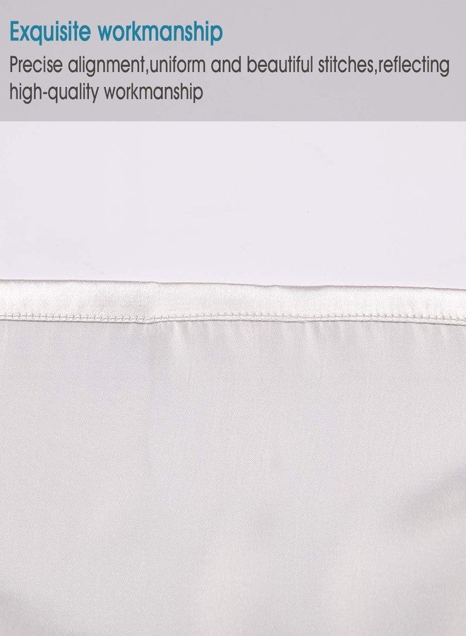 STONECREST Classic Home Decor, Inc STONECREST Gusseted Pillow Protector - 1 PC, Zipper Premium Gusset Pillow Encasement Covers(300tc Sateen-Gusset, Standard) - Image 4