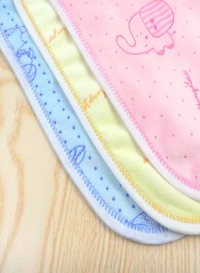 First Kick Fastdry Bibs - 6pcs Baby bibs for 6 to 12 months new born baby 0 to 6 months Water Resistant Bibs Soft cotton bib Infant Apron - Image 4