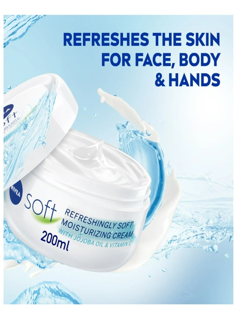 نيفيا كريم مرطب، منعش ناعم، 200 مل - Image 2