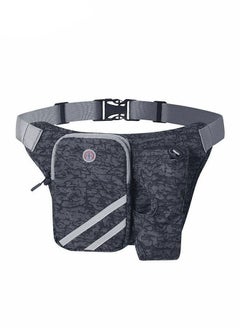 Running Waist Belt Bag with Water Bottle Smart Phone Holder Elastic Strap for Fitness Jogging Hiking Travel