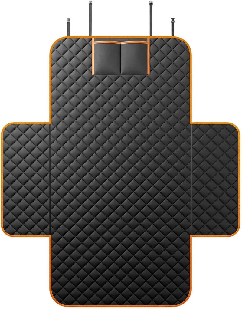 Cargo Liner, Heavy Duty, 169x175cm, Waterproof Dog Cargo Cover, Nonslip Dog Seat Cover with Bumpēr Flap Protector, Anti Slip, for Sedan, SUVs, Car, Automotive, Trucks, Travel - Image 1