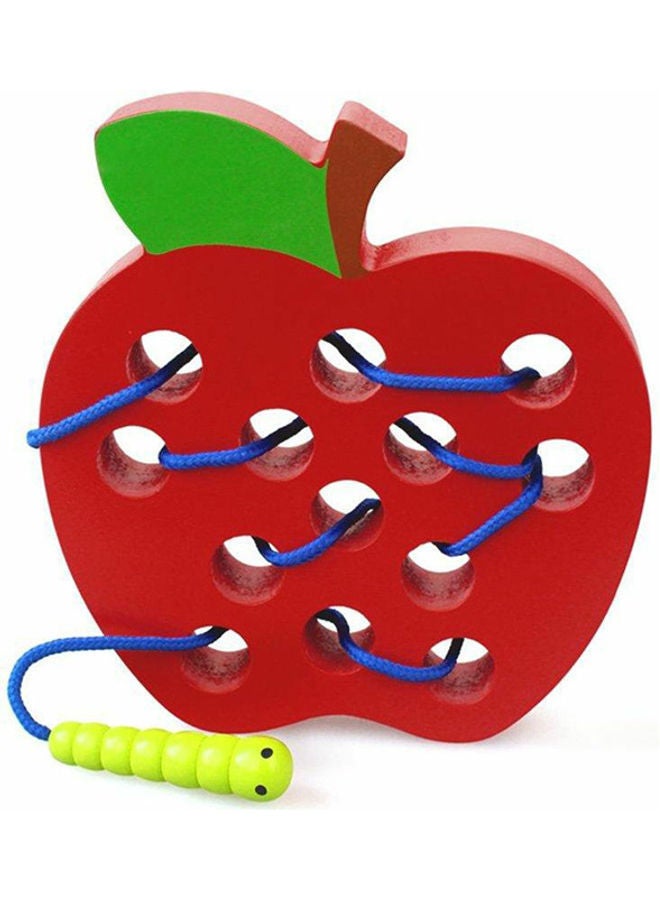 NIBEMINENT Threading Big Apple Learning Toy