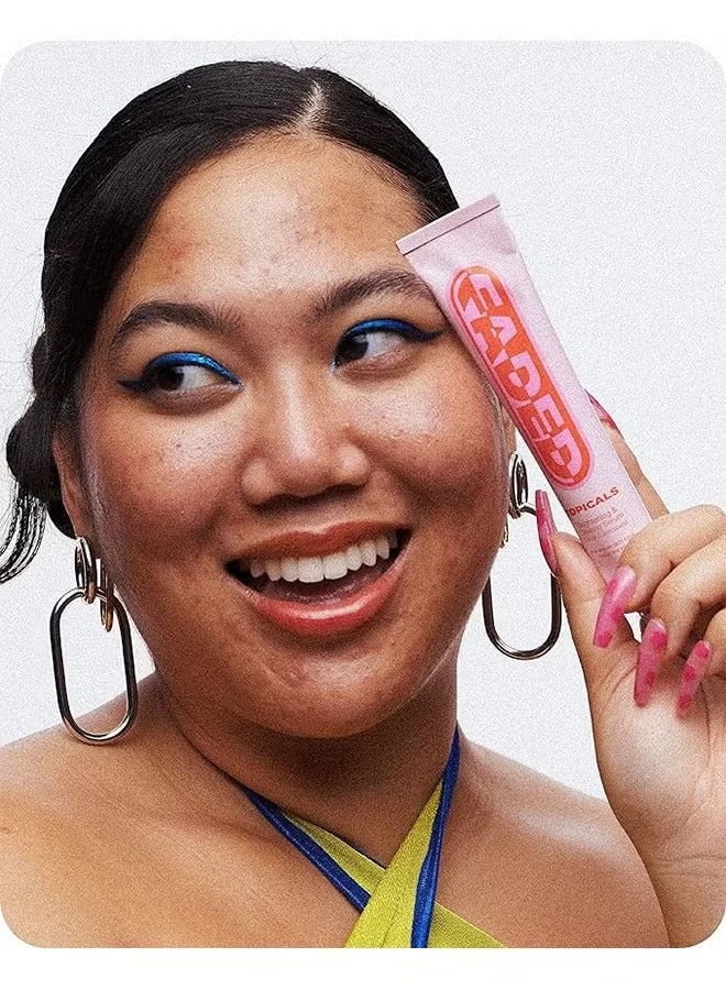 TOPICALS Brightening and Clearing Serum 15ml, Faded Serum for Dark Spots and Discoloration Hyperpigmentation, Postblemish Marks Scars And Spots, Mini Faded Serum for Uneven Skin Tone - Image 4