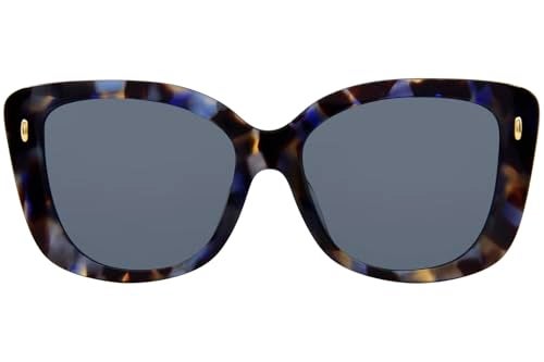 Tory Burch Sunglasses TY 7198 U 195787 Blue Tortoise Dark Grey - Image 2