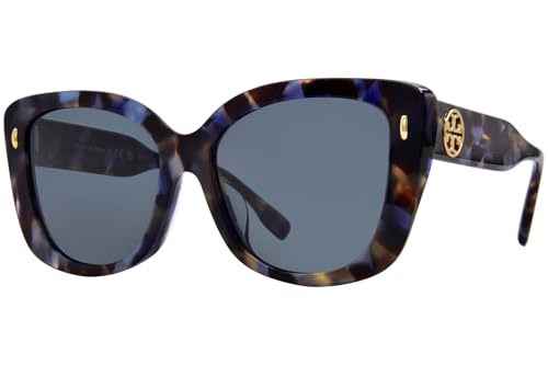 Tory Burch Sunglasses TY 7198 U 195787 Blue Tortoise Dark Grey - Image 1