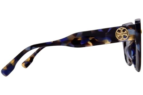 Tory Burch Sunglasses TY 7198 U 195787 Blue Tortoise Dark Grey - Image 3