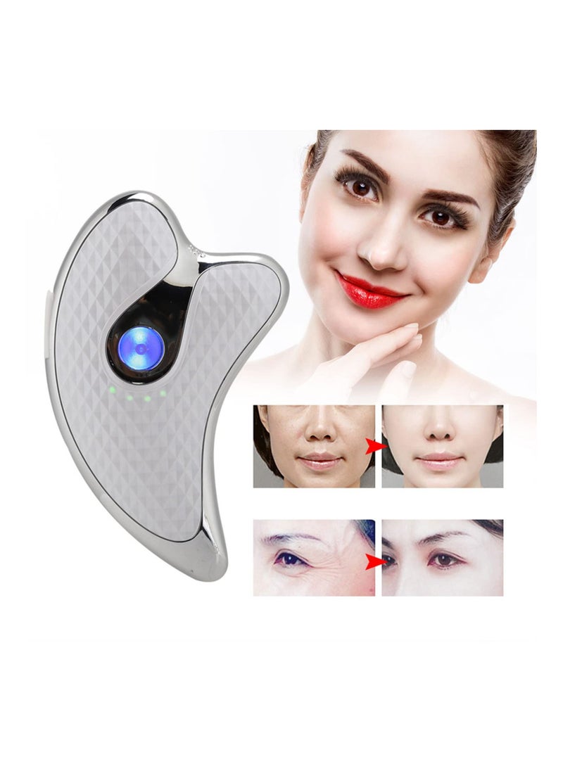 KASTWAVE - KASTWAVE Gua Sha Tools Face Scraping Massager, Electric Gua Sha Plate, Facial Scraping Plate, Beauty Scraping Instrument for Face Neck Body - Image 1