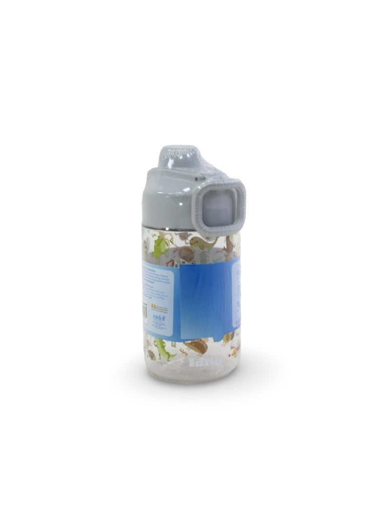 Tank Tritan Water Bottle 525ml – Animals Grey - Image 2