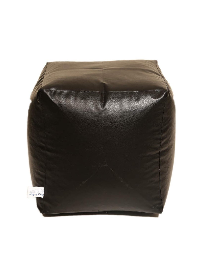 Maruti Fun Bags Maruti Fun Bags Bean Bag Cover without Beans Puffy 16x16 Inches Brown  - Image 1