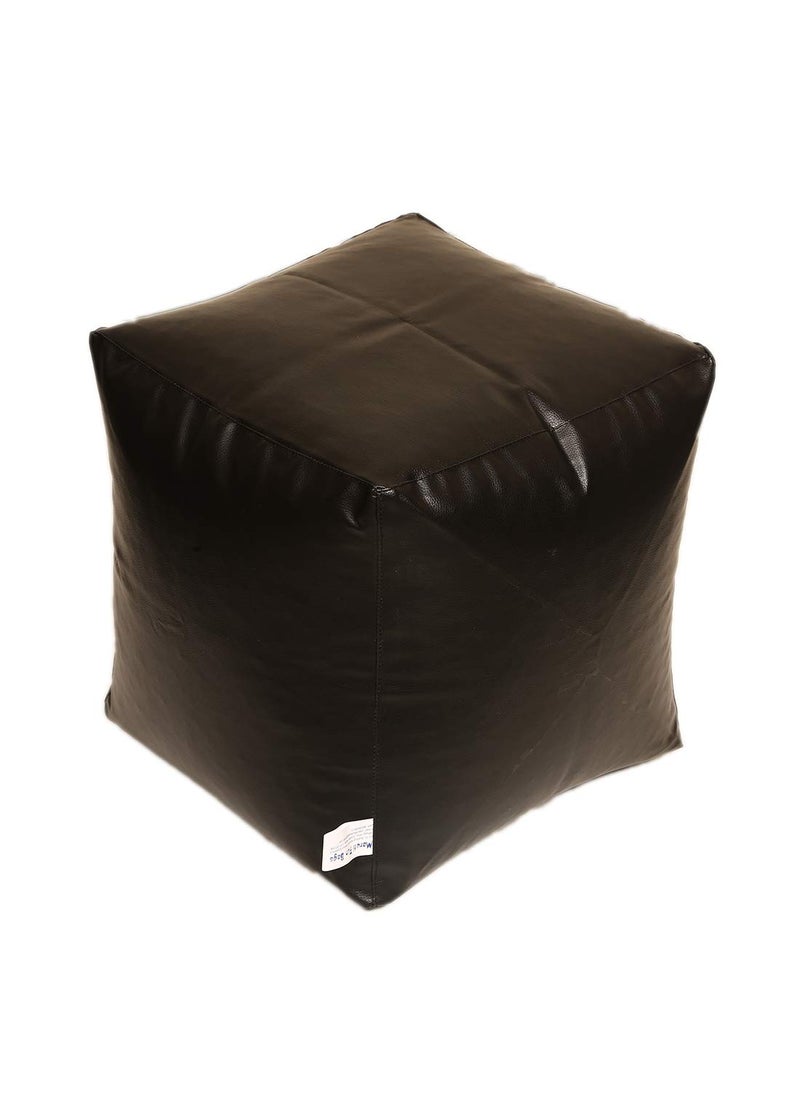 Maruti Fun Bags Maruti Fun Bags Bean Bag Cover without Beans Puffy 16x16 Inches Brown  - Image 3