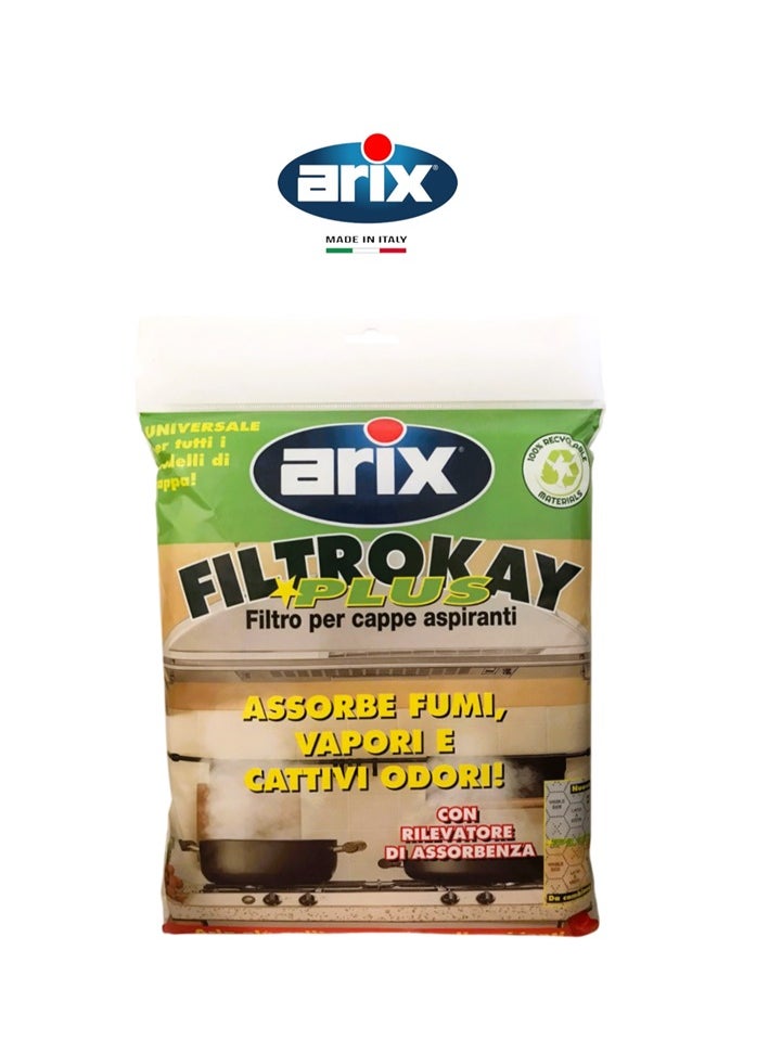 arix - Arix Filtrokay Plus Extractor Hood Filter – High Absorbency & Easy Replacement - Image 1
