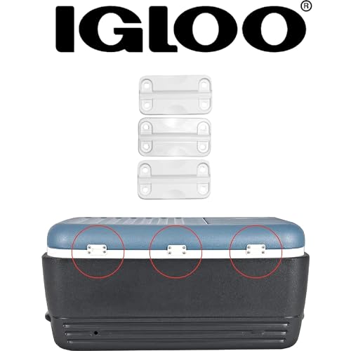Igloo Cooler Plastic Hinges for Ice Chests (Set of 3) - Made in the USA - Standard Size - Contains UV Inhibitors - Image 4