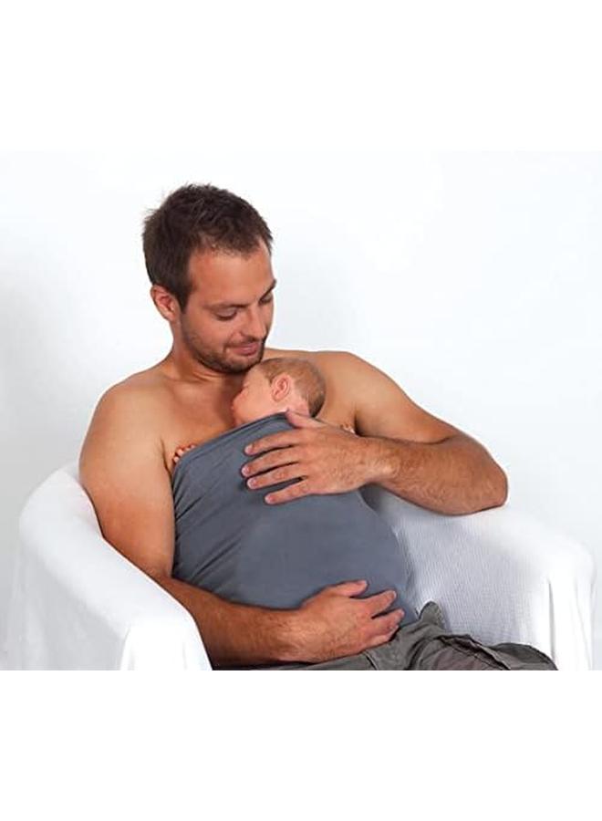 كانديد غلاف أنبوبي من الجلد إلى الجلد مقاس SM 41 × 42 سم رمادي - Image 3