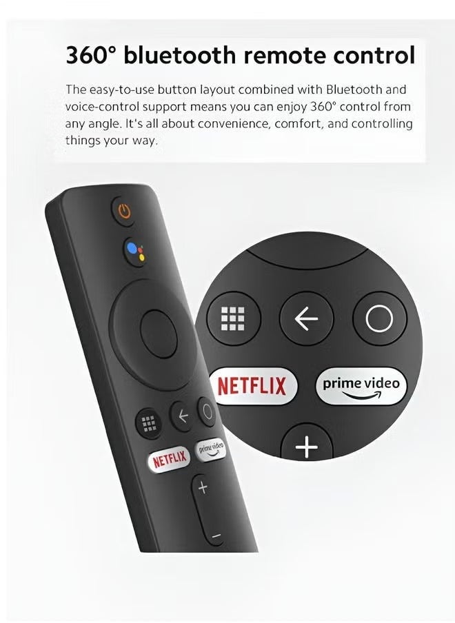 JAJEEK - Mi TV Stick Remote | Replacement Remote Control for Xiaomi Mi TV Stick/MI Box 4S 4K, Bluetooth & Voice Control for Seamless Navigation and Playback - Image 1