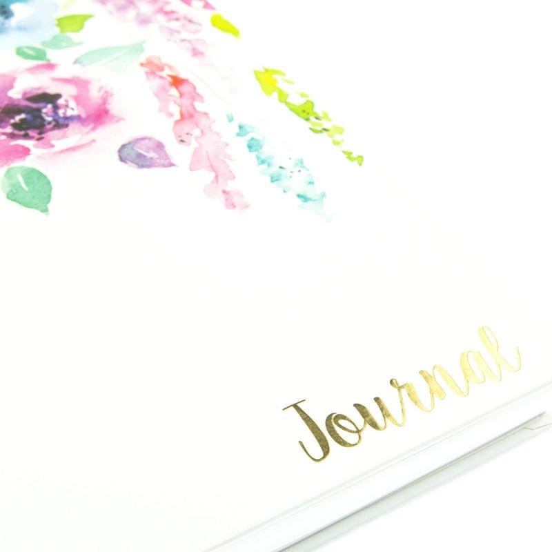 Graphique Designer Notebooks - Hanging Flower Garden - Spiral Bound Writing Journals for Offices, Schools, Classrooms, and More - Hard Cover with 160 Ruled Pages (6.25" x 8.25") - Image 2