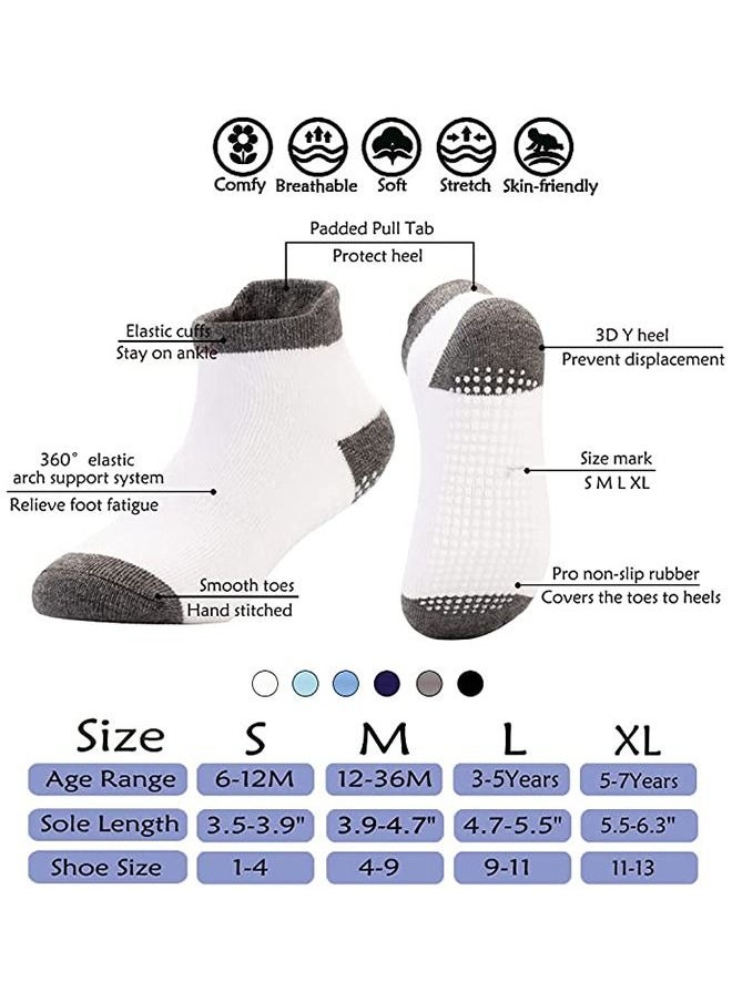 Generic - 6 Pairs Of Soft Cotton Lovely Pattern Socks For Baby Multicolor - Image 1