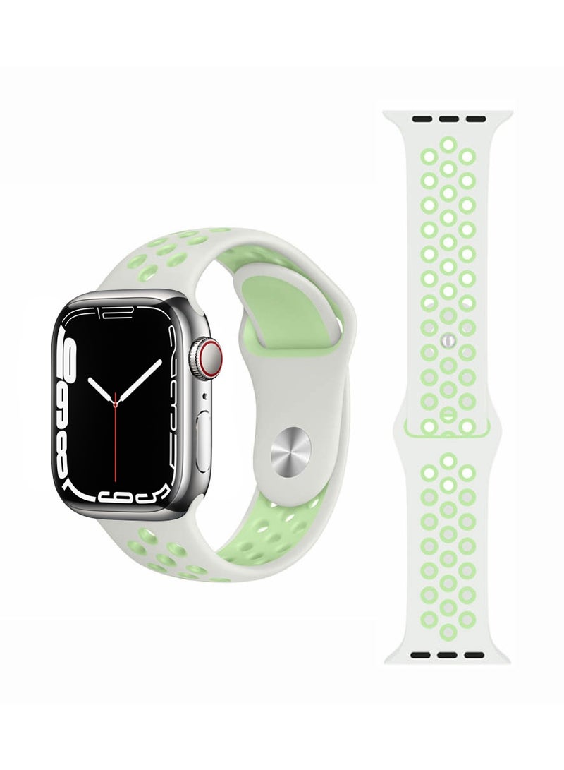 Perfii 3pcs Watch Bands Replacement for Apple Watch Strap Compatible with Apple Watch 49/46/45/44/42mm Series 10/9/8/7/6/5/4/SE/Ultra - Image 2
