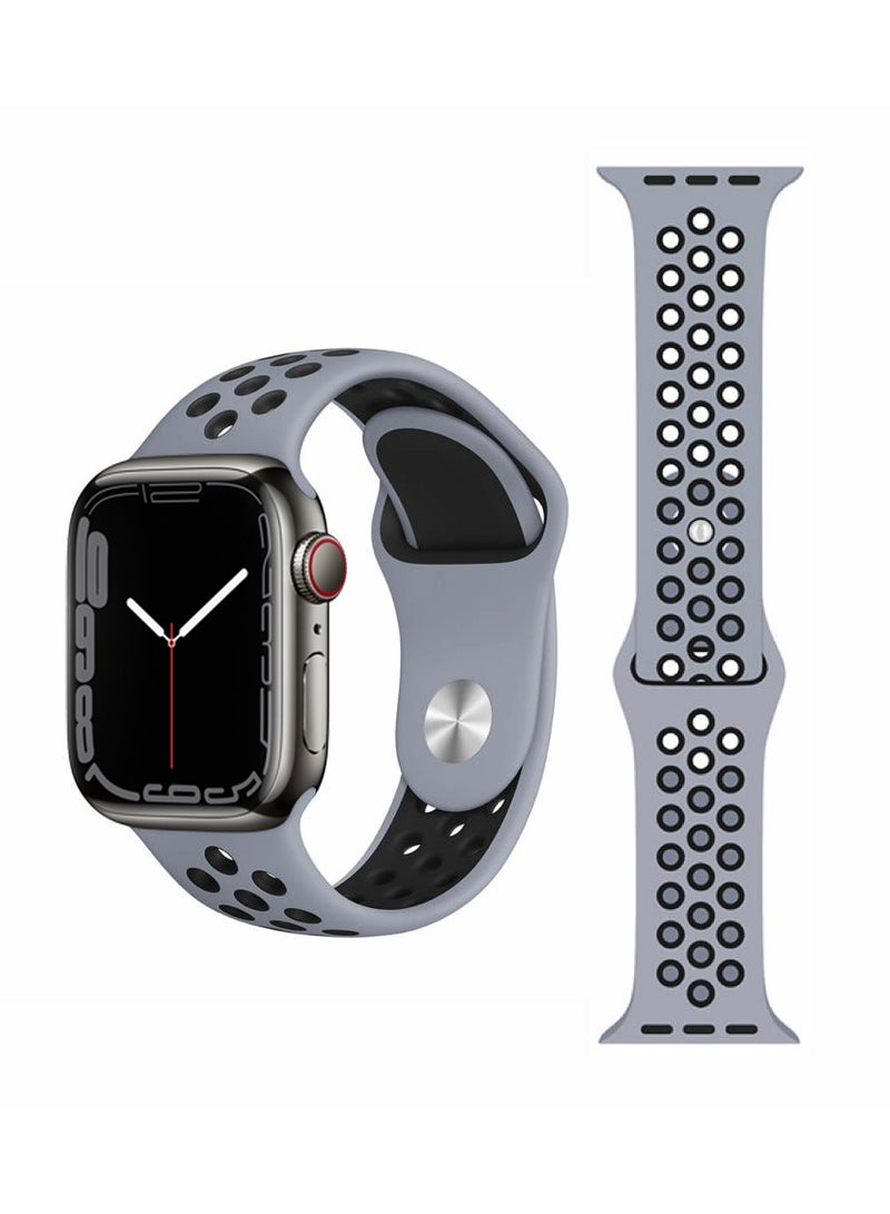 Perfii 3pcs Watch Bands Replacement for Apple Watch Strap Compatible with Apple Watch 49/46/45/44/42mm Series 10/9/8/7/6/5/4/SE/Ultra - Image 3