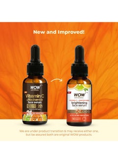 WOW Skin Science WOW Skin Science Brightening 20% Vitamin C Face Serum | Boost Collagen and Elastin for Anti aging, Skin Repair | For Dark Circles, Fine Lines | Glowing Skin | Hydrates | 15 ml  - Image 2