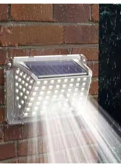 Excefore Outdoor Solar Light, LED Solar Light 120° Super Bright Solar Wall Light with Motion Detector, IP65 Waterproof Garden Security Wall Light,  (Energy Class A+++)(A) [Energy Class E]  - Image 1