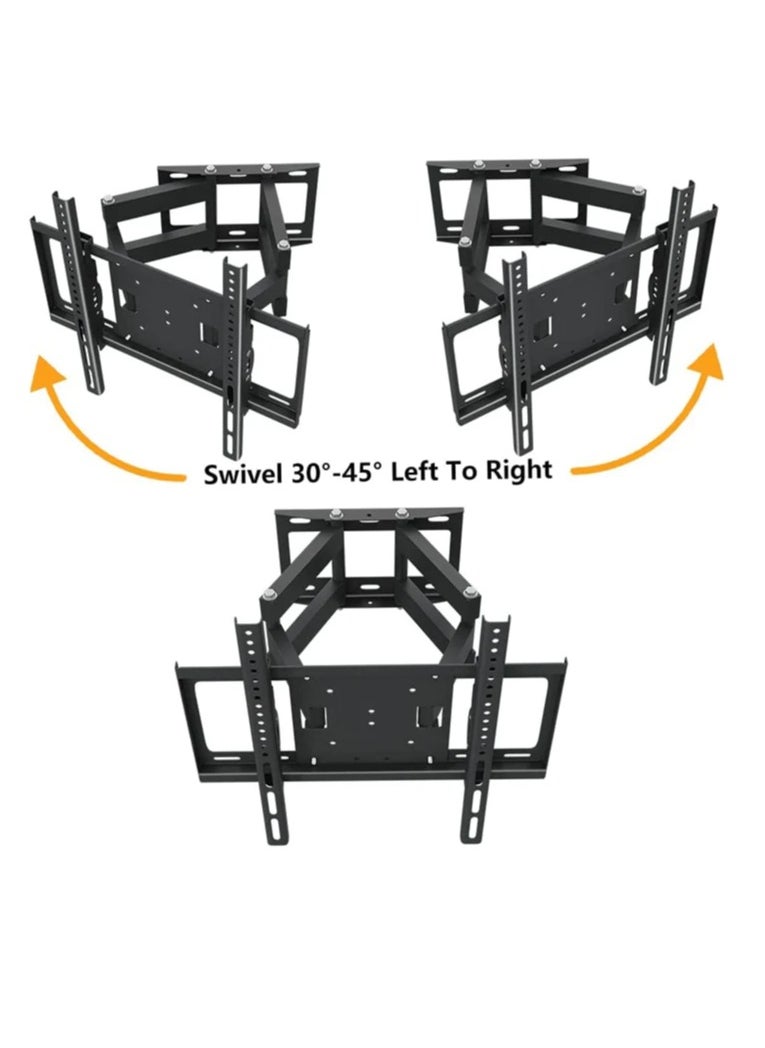 Stargold Swivel Wall Mount Bracket Fits For 32-75 Inch LCD LED Curved TV Load Up To 50Kg  - Image 2