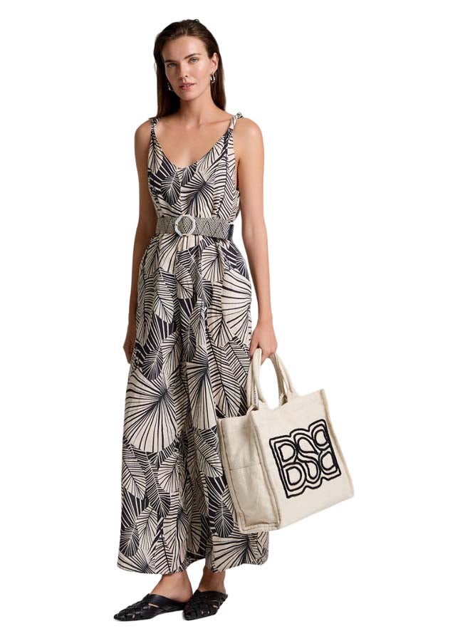 BSB Printed linen jumpsuit - Image 1