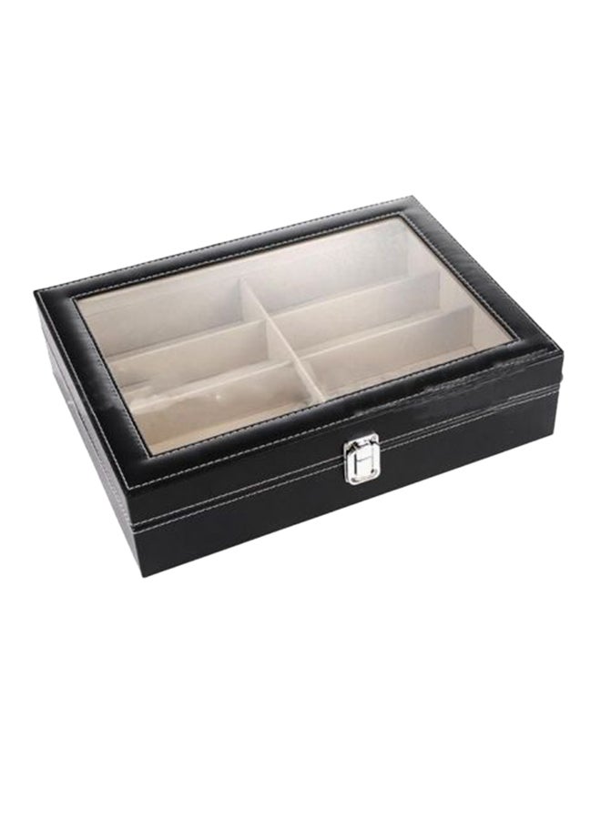 NIBEMINENT 8-Grid Sunglass Storage Box 