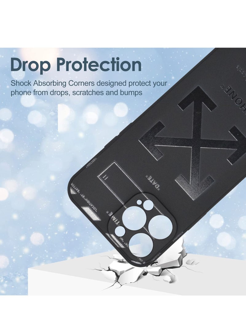 vesus iPhone 13 Pro Case 6.1 Inch Soft Silicone Camera Protective Cover with Inside Microfiber Lining - Image 2